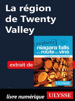 cover image of La région de Twenty Valley